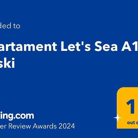 Apartament Let'S Sea A19 Gaski Gąski Exterior foto