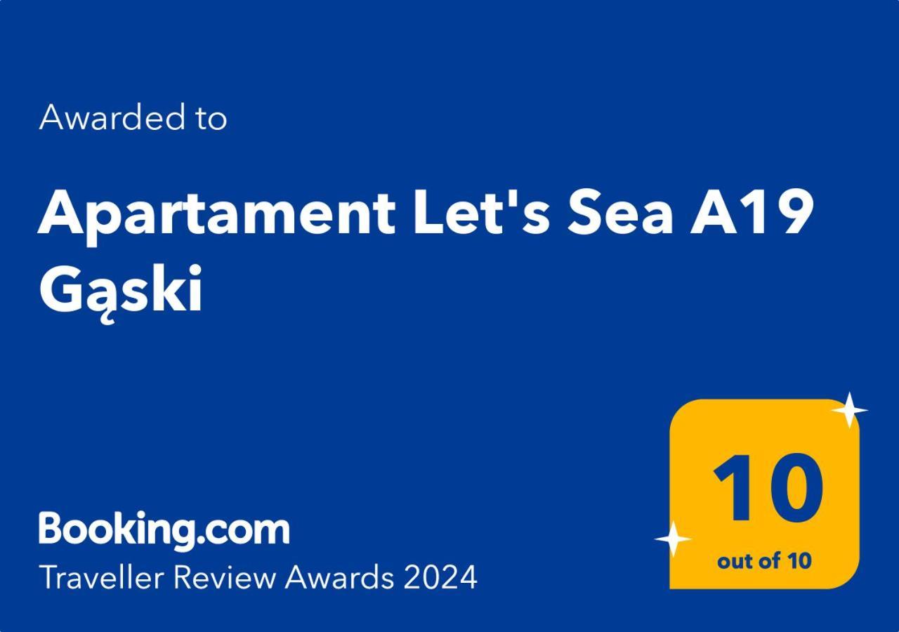 Apartament Let'S Sea A19 Gaski Gąski Exterior foto